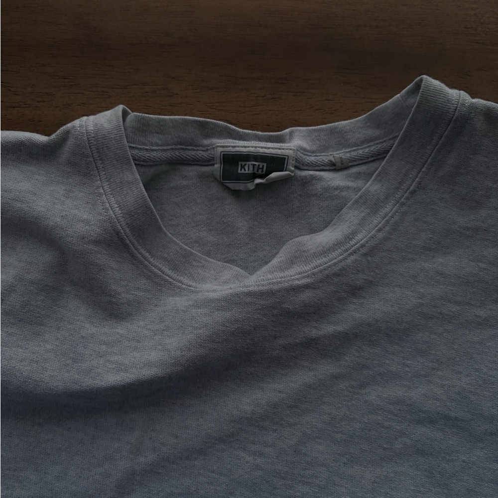 Kith Grey Long Sleeve oversized Tee